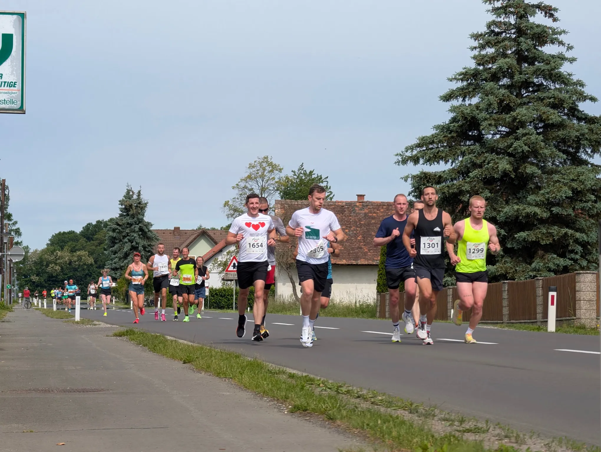 Läufer beim Radenci-Marathon in Bad Radkersburg